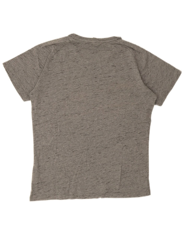 Ανδρικό T-Shirt Puma Top Βαμβακερό μεγάλο γκρι