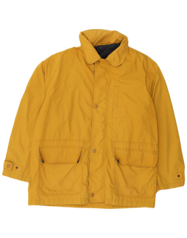 Green Leaves Ανδρικό κουκούλα Utility Jacket UK 42 XL Κίτρινο