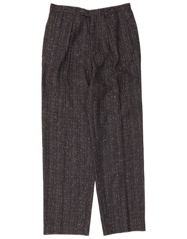 Vintage ανδρικό κοστούμι παντελόνι IT 50 μεγάλο W32 L31 γκρι μαλλί