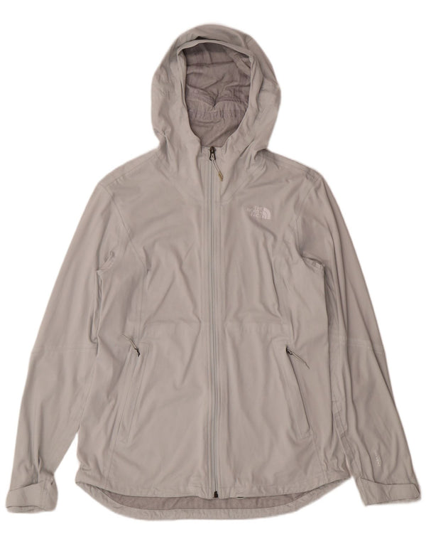 THE NORTH FACE Γυναικείο μπουφάν βροχής με κουκούλα UK 14 Large Grey Polyester