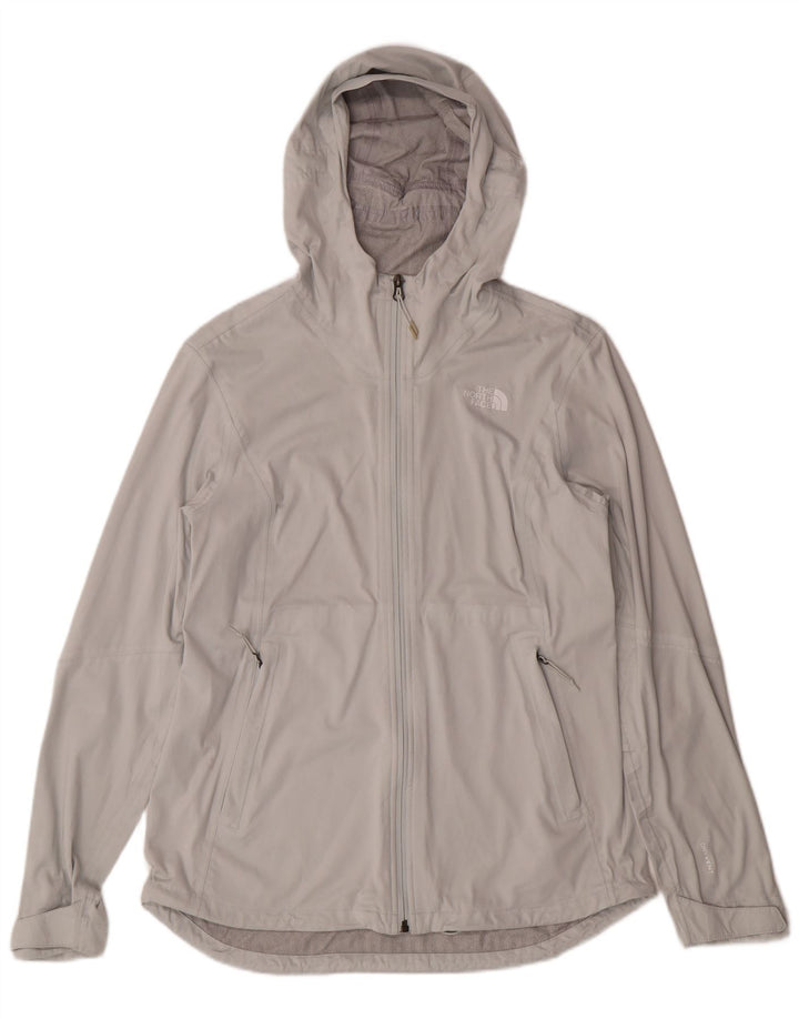 THE NORTH FACE Γυναικείο μπουφάν βροχής με κουκούλα UK 14 Large Grey Polyester