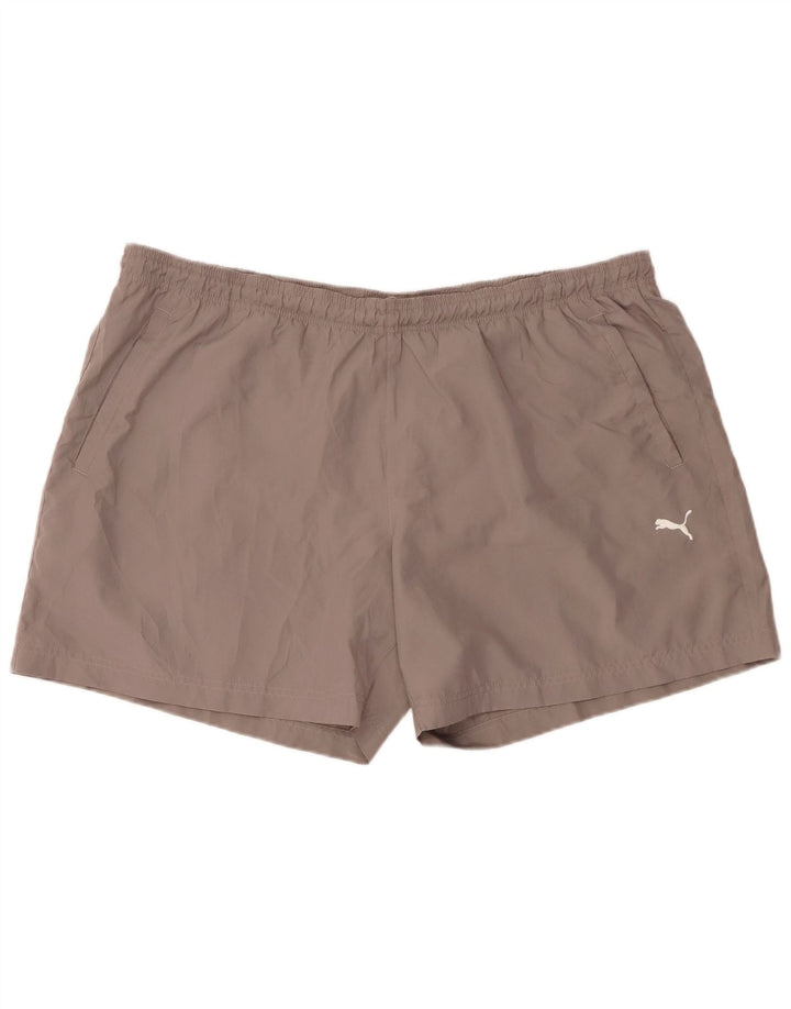 Ανδρικό αθλητικό σορτς PUMA 2XL Γκρι
