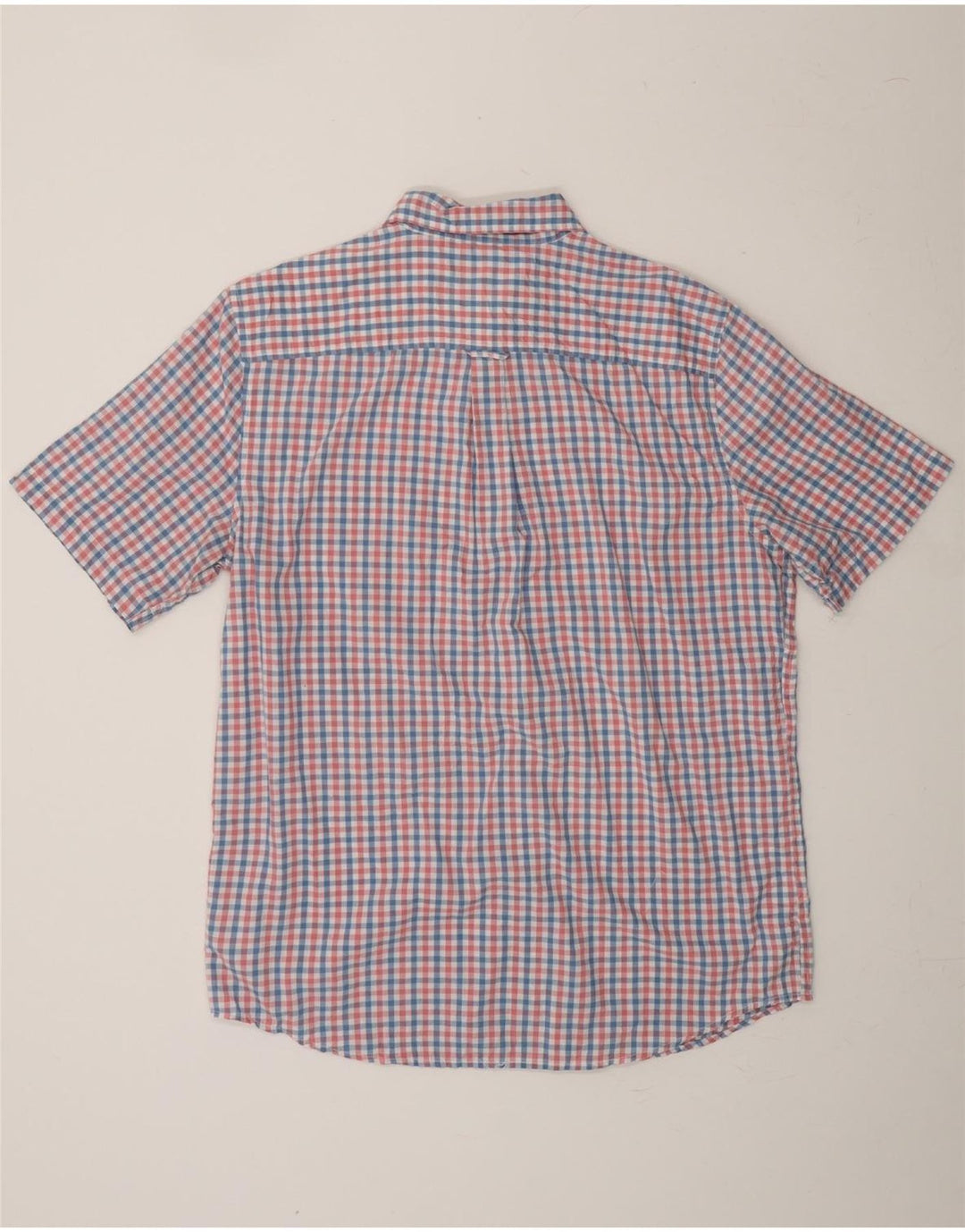 CHAPS Mens Short Sleeve Shirt Large Multicoloured Check Cotton Vintage Chaps and Second-Hand Chaps from Messina Hembry 
