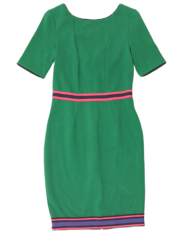 Γυναικείο φόρεμα με θήκη Boden UK 8 Small Green Colourblock Βαμβακερό