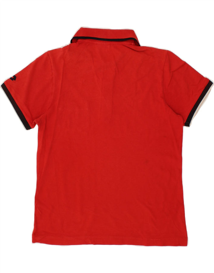 LOTTO Mens Polo Shirt Small Red Vintage Lotto and Second-Hand Lotto from Messina Hembry 
