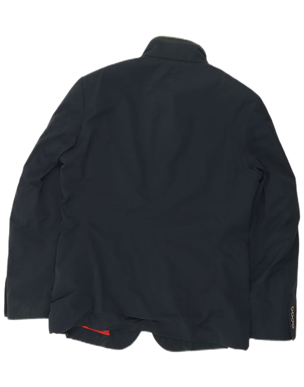 Refrigiwear Mens Utility Jacket IT 50 Large Navy Blue Polyamide