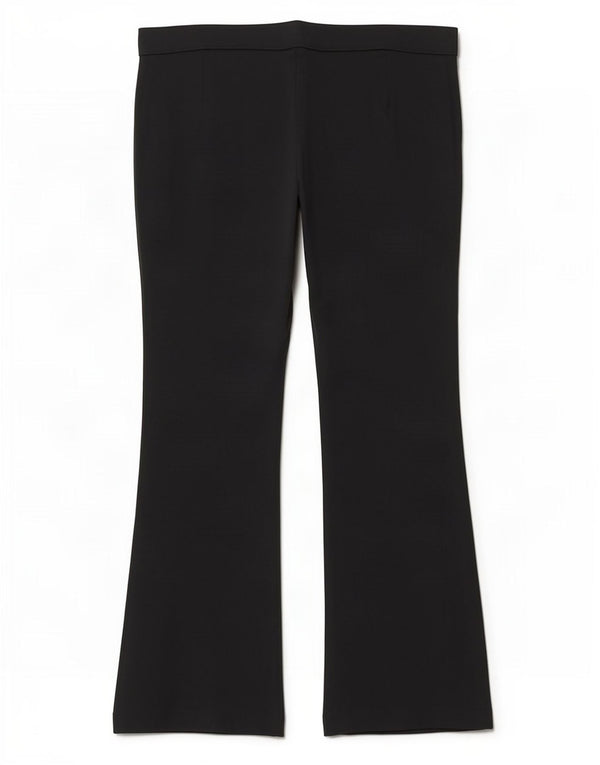 Marks & Spencer Γυναικεία Bootcut Casual Παντελόνι UK 18 XL W38 L27 Μαύρο