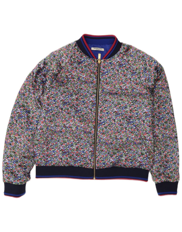 Γυναικείο αναστρέψιμο μπουφάν Scotch & Soda UK 14 Medium Blue Floral