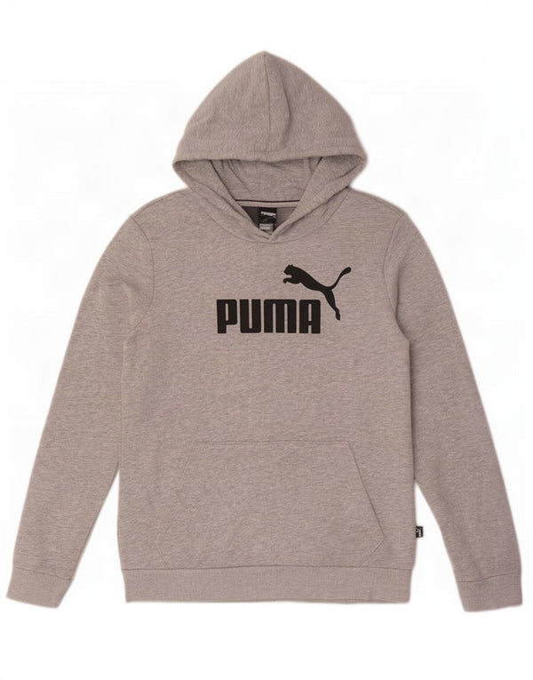 Γυναικεία κουκούλα με γραφικά Puma UK 14 Βαμβακερό μεσαίο γκρι