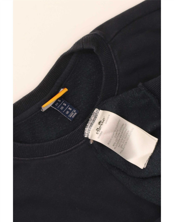 Ανδρικό φούτερ Ellesse Jumper Small Navy Blue βαμβακερό