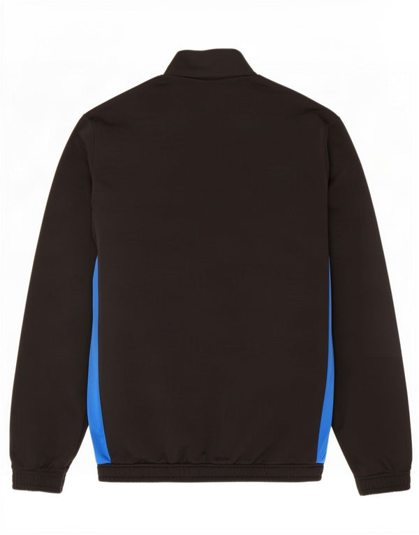 Puma Boys Graphic αθλητική φόρμα Top Jacket 15-16 Years Black Colourblock