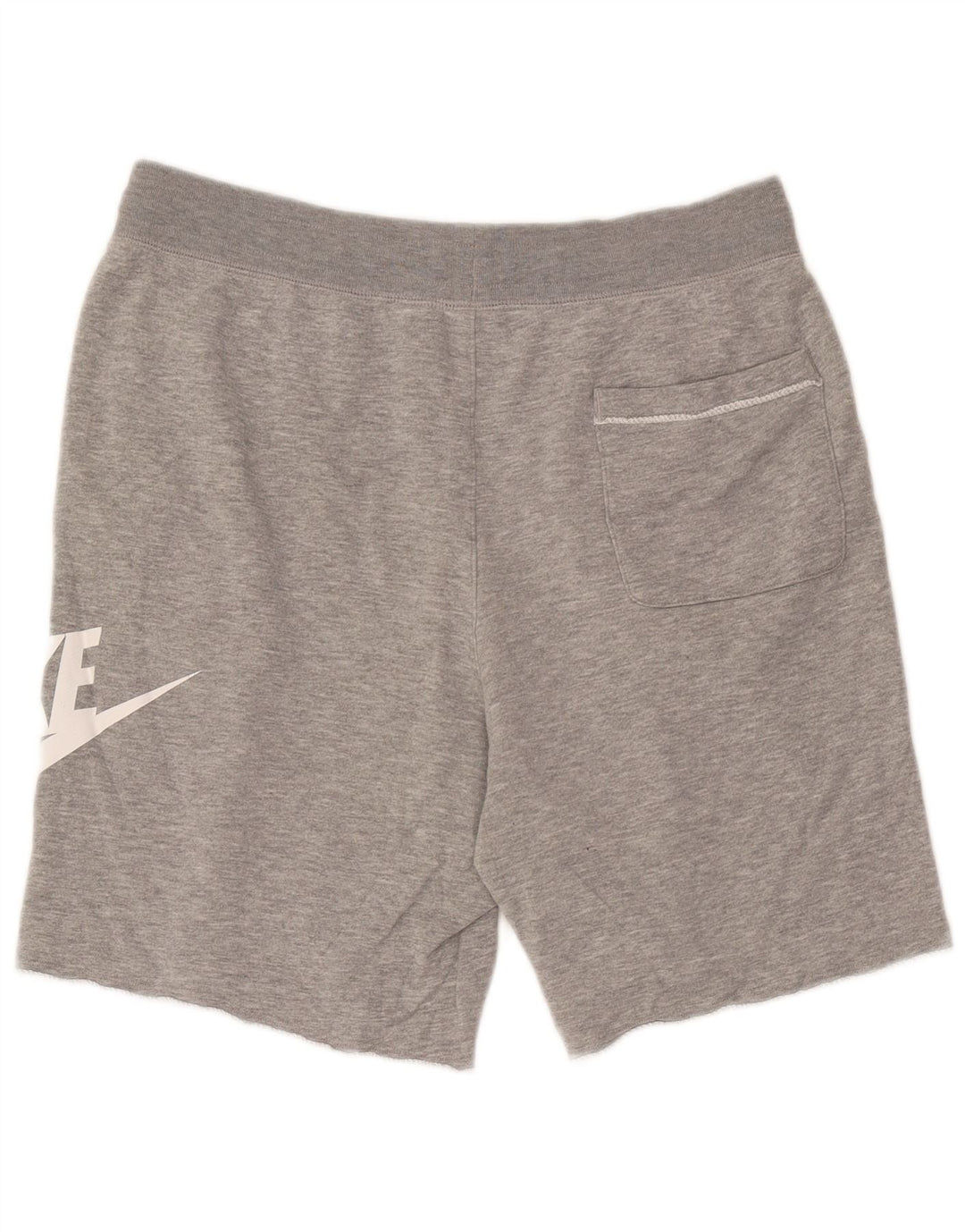 Ανδρικό γραφικό αθλητικό σορτς Nike, μεγάλο γκρι βαμβακερό