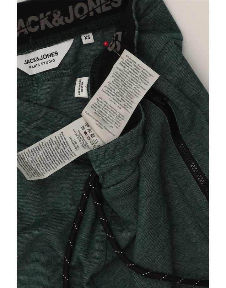 Ανδρικό αθλητικό σορτς JACK & JONES XS Πράσινο Πολυεστέρα