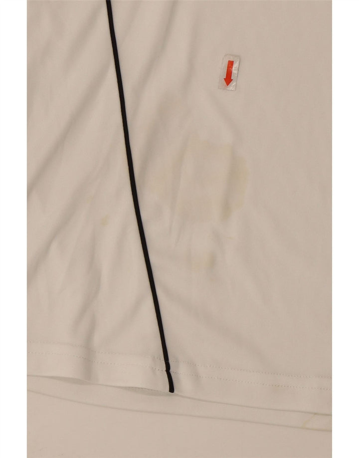 Ανδρικό T-Shirt Climalite ADIDAS Top Small White Polyester