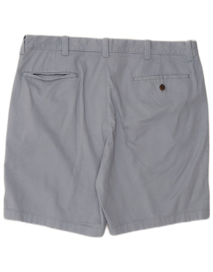 J. CREW Ανδρικό σορτς Chino W36 μεγάλο μπλε βαμβακερό
