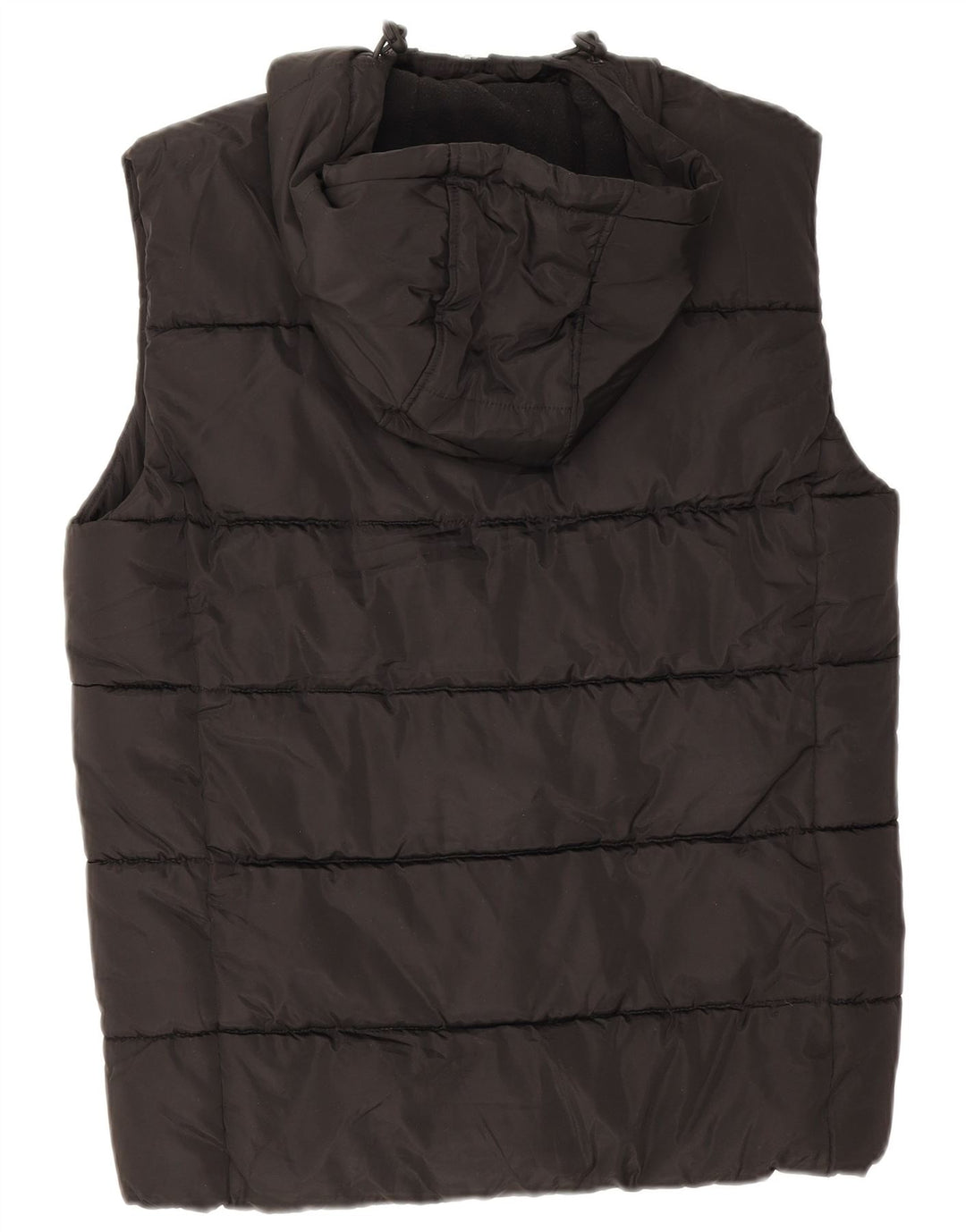 Superdry Ανδρική κουκούλα με επένδυση Gilet UK 36 Μικρός Μαύρος Πολυεστέρας