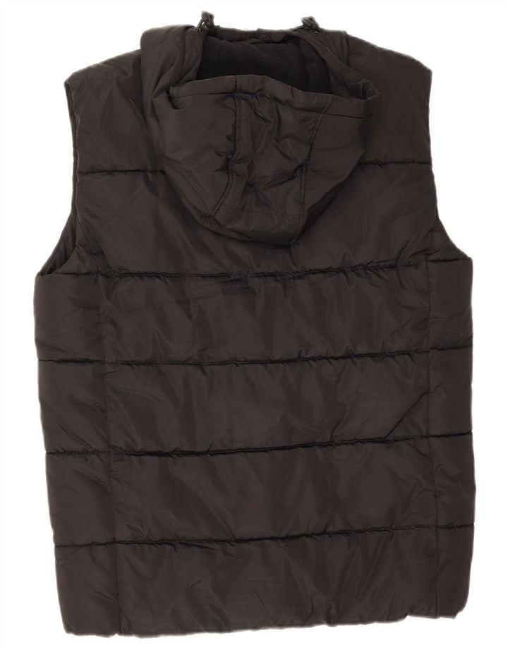Superdry Ανδρική κουκούλα με επένδυση Gilet UK 36 Μικρός Μαύρος Πολυεστέρας