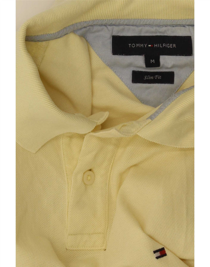 Tommy Hilfiger Ανδρικό πουκάμισο Polo Slim Fit Medium Yellow