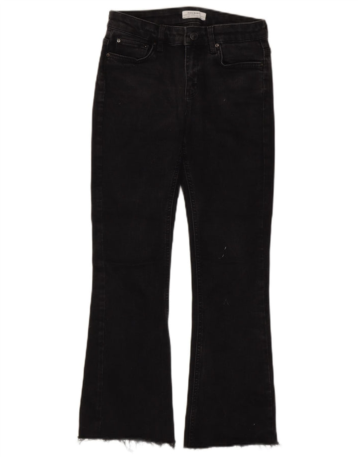 Zara Γυναικείο Τζιν μποτάκι EU 36 XS W26 L26 Μαύρο