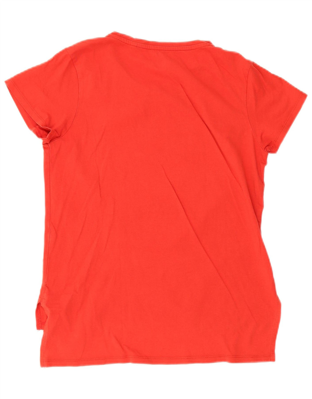 Γυναικείο γραφικό μπλουζάκι Guess Top UK 12 Medium Red