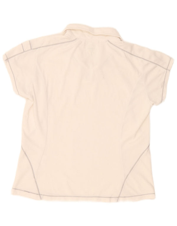 Columbia Γυναικείο πουκάμισο Polo Titanium UK 16 Large White
