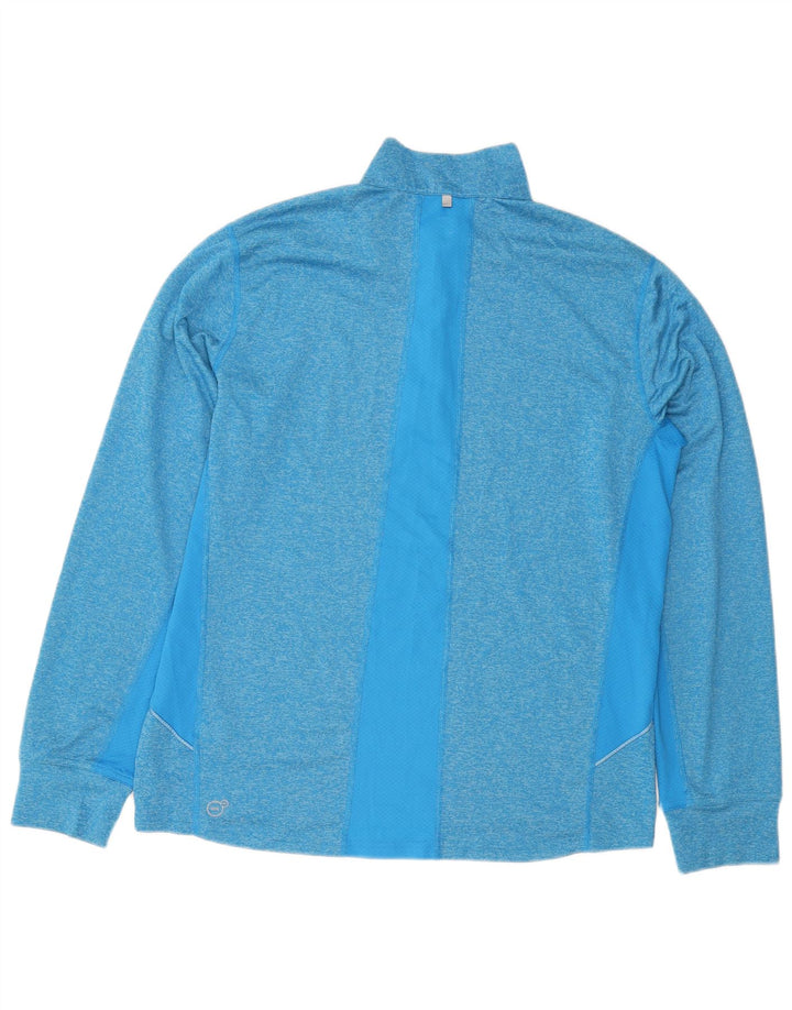 Ανδρική φόρμα πουλόβερ με φερμουάρ PUMA Top XL Blue Polyester