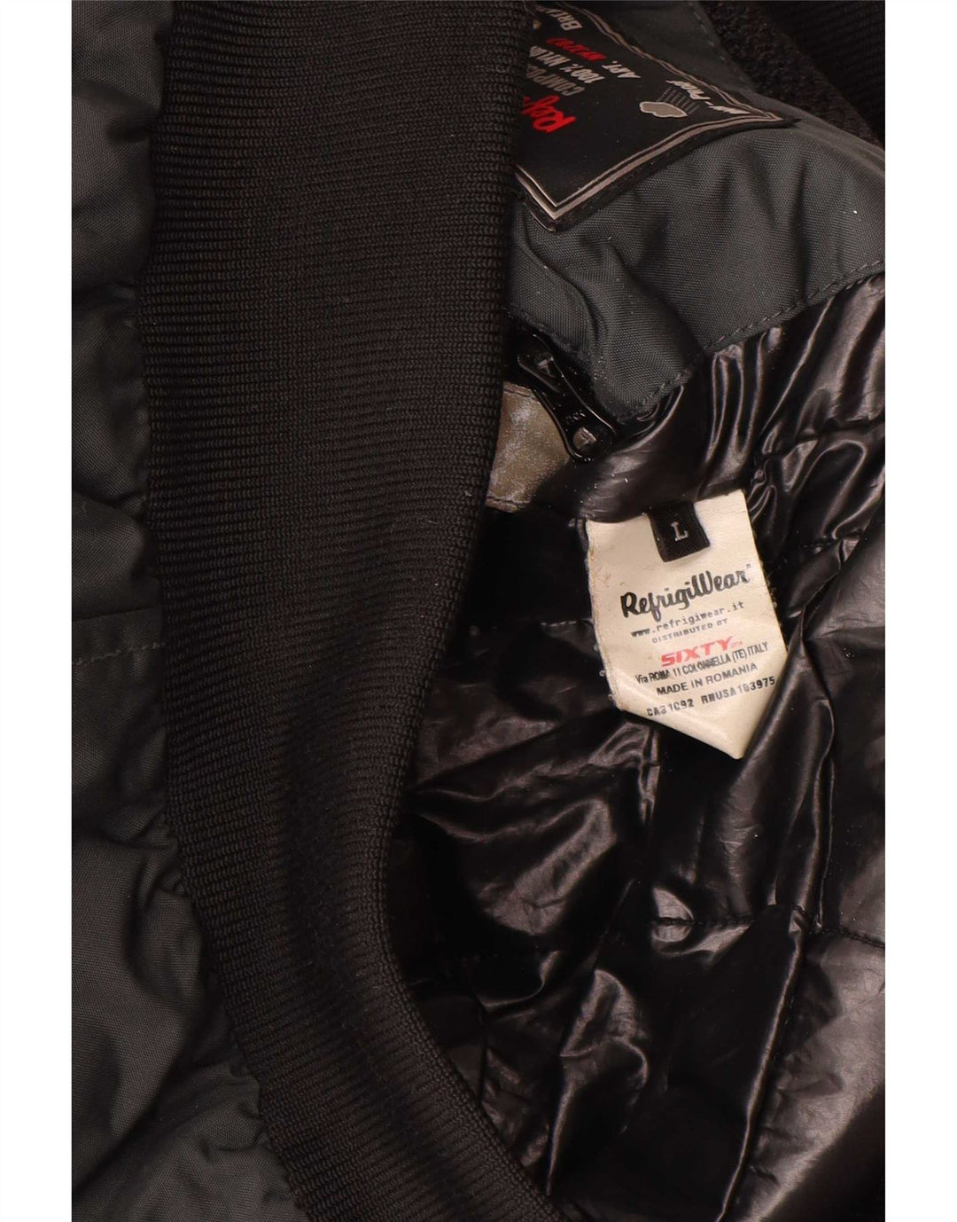 Ανδρικό μπουφάν Refrigiwear Bomber UK 40 Large Grey Polyamide
