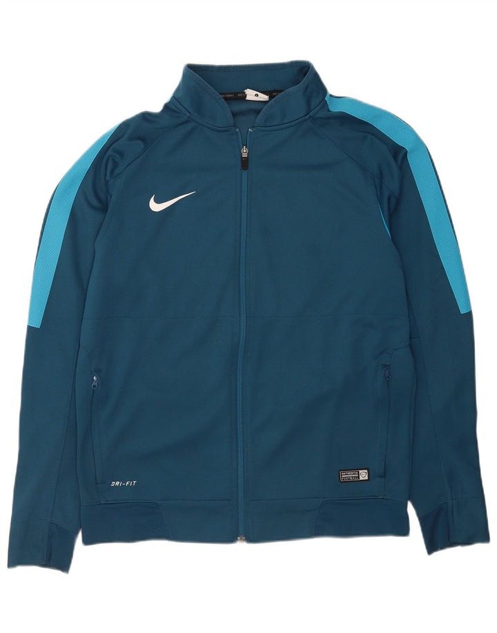 Ανδρική φόρμα Nike Dri Fit Μπουφάν με μεγάλο μπλε χρώμα πολυεστέρα