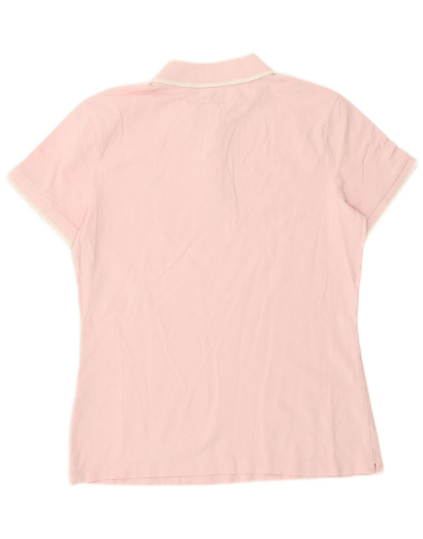 Lotto Womens Life's Polo Shirt UK 16 Large Pink