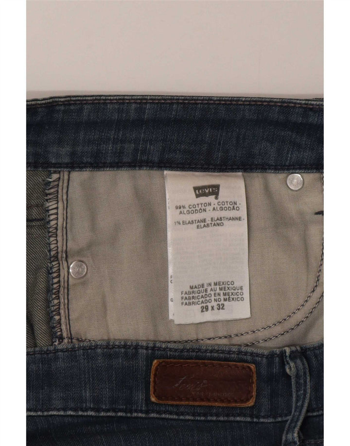 Γυναικείο Slim Jeans Levi's W29 L28 Blue Cotton