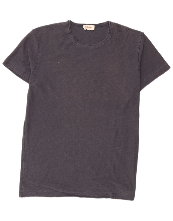 Ανδρικό T-Shirt Diesel Top Medium Navy Blue Flecked