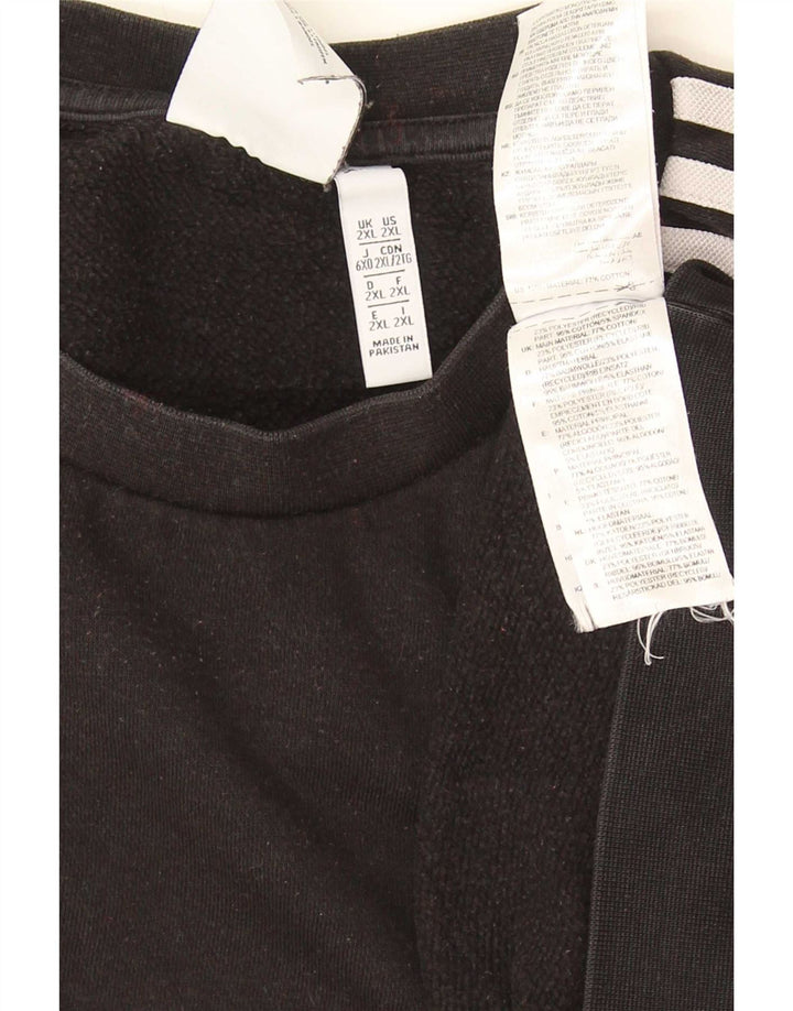 Ανδρικό φούτερ Adidas Jumper 2XL Μαύρο βαμβακερό