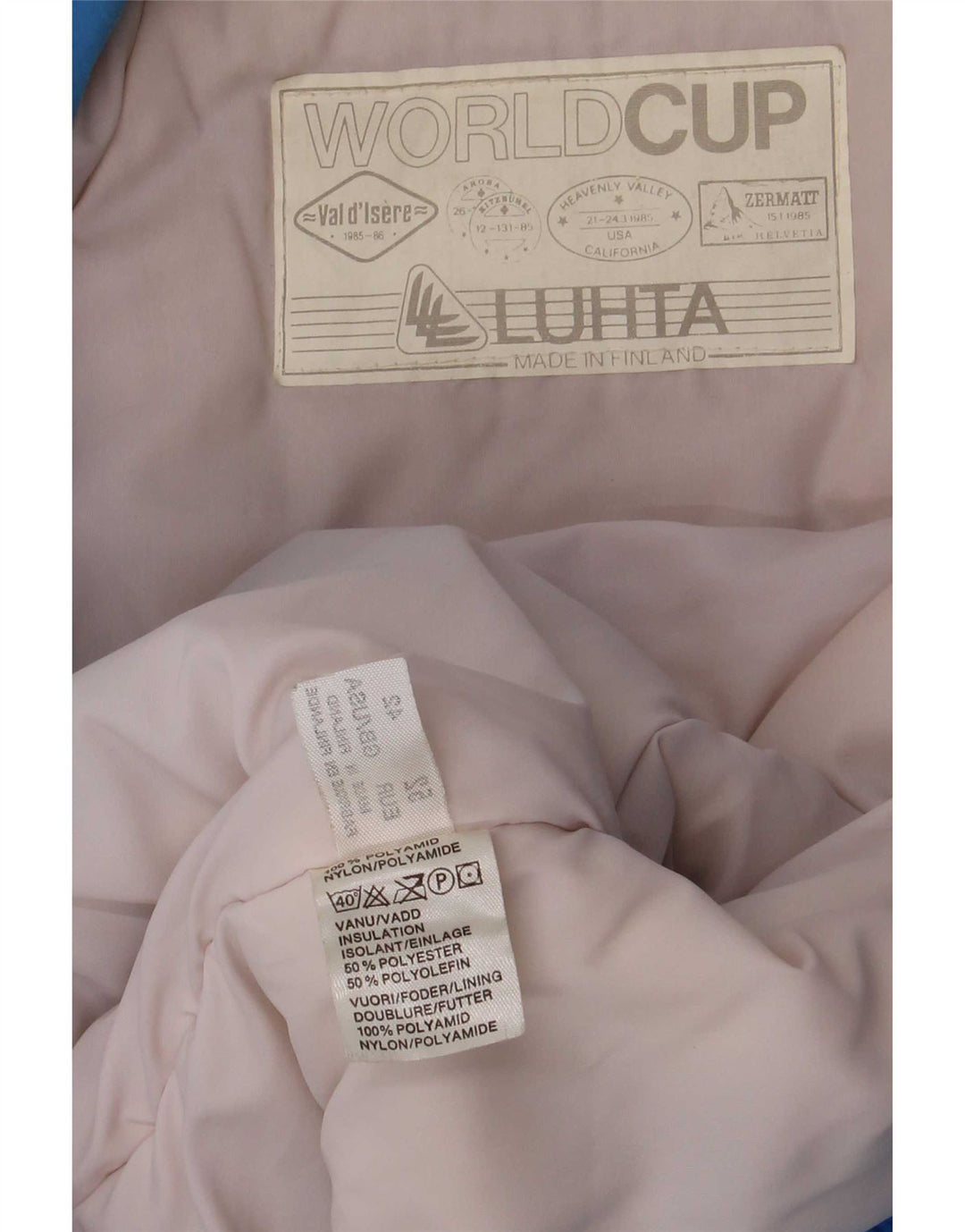 Ανδρικό μπουφάν Luhta Ski UK 42 XL Blue Polyamide