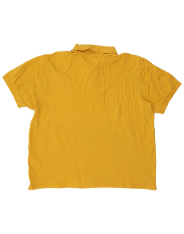 Ανδρικό μπλουζάκι πόλο Nike UK 45/47 XL κίτρινο βαμβακερό