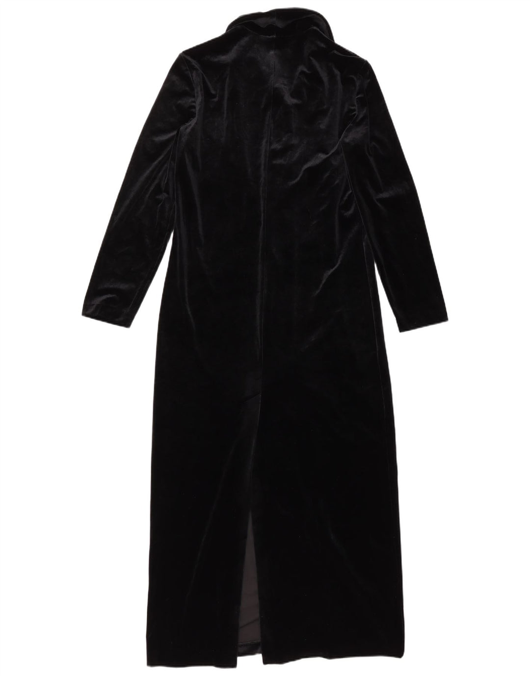 Γυναικείο βελούδινο πουκάμισο VINTAGE UK 10 Small Black Polyester