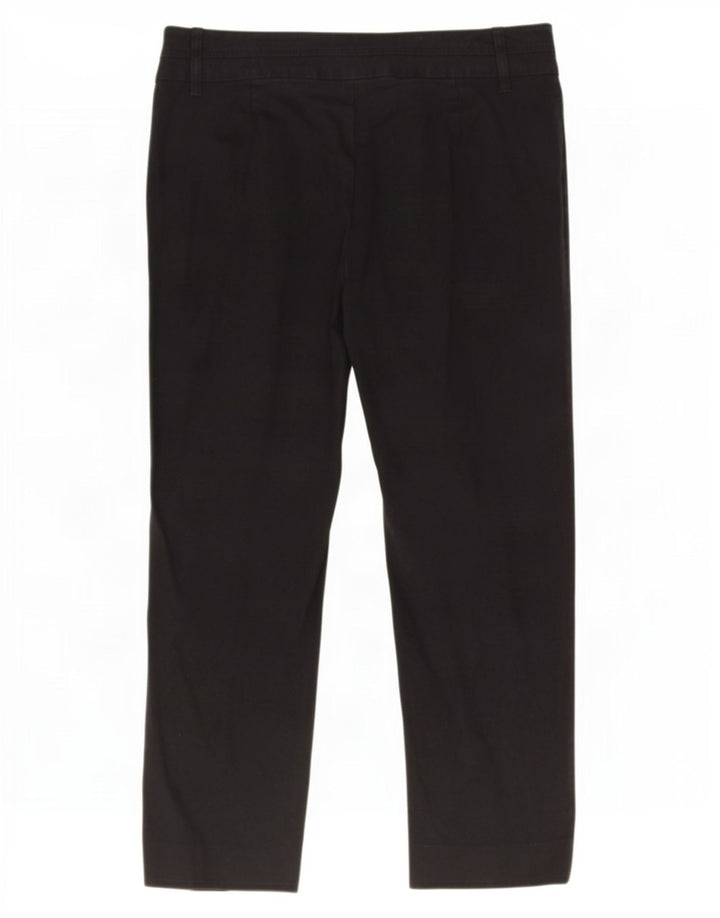 Benetton Γυναικείο Παντελόνι Capri IT 42 Medium W32 L22 Μαύρο