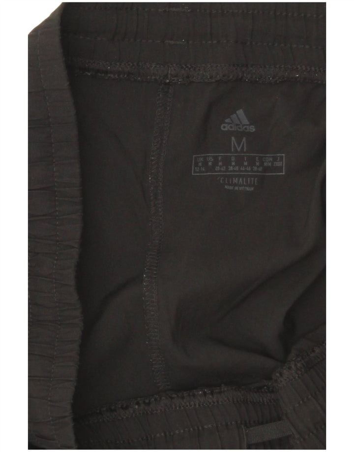 Γυναικείο αθλητικό σορτς Adidas Climalite UK 12/14 μεσαίο μαύρο πολυεστέρα
