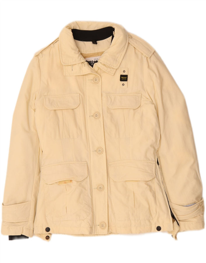 Blauer Γυναικείο Στρατιωτικό Μπουφάν UK 10 Small Beige