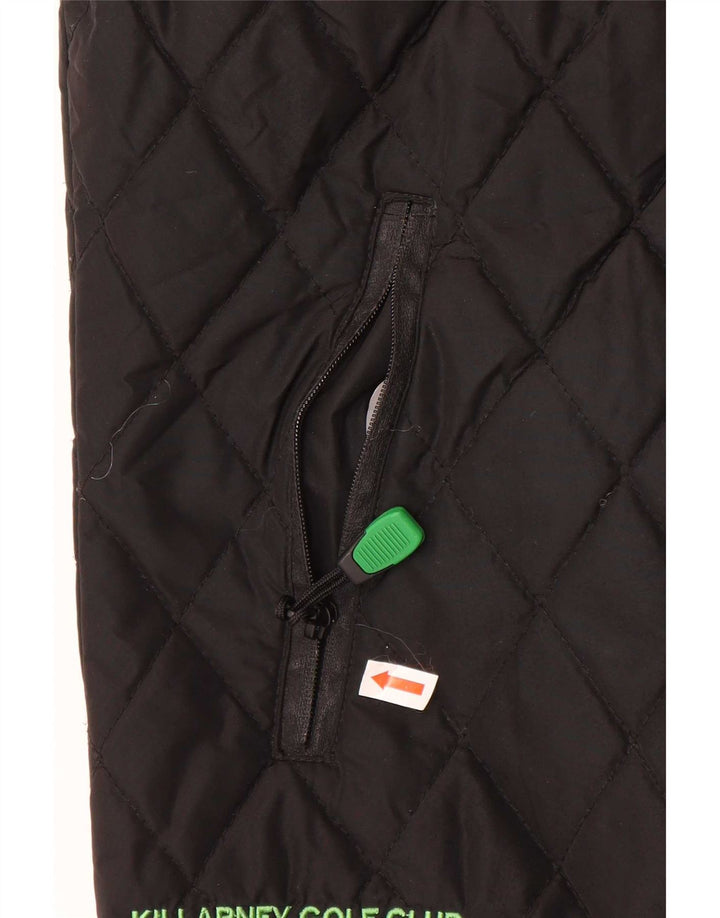 Lyle & Scott Γυναικεία καπιτονέ Gilet UK 14 Large Black Polyester