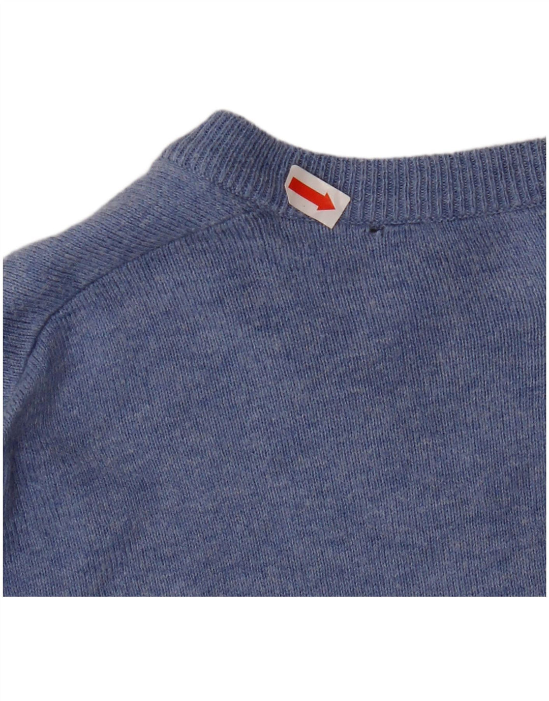 Ανδρικό πουλόβερ JACK WILLS με V λαιμόκοψη XL Μπλε βαμβακερό