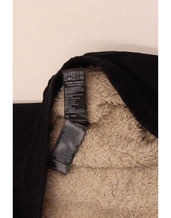 Marks & Spencer Ανδρική φόρμα παντελόνι Joggers μεγάλο μαύρο βαμβακερό