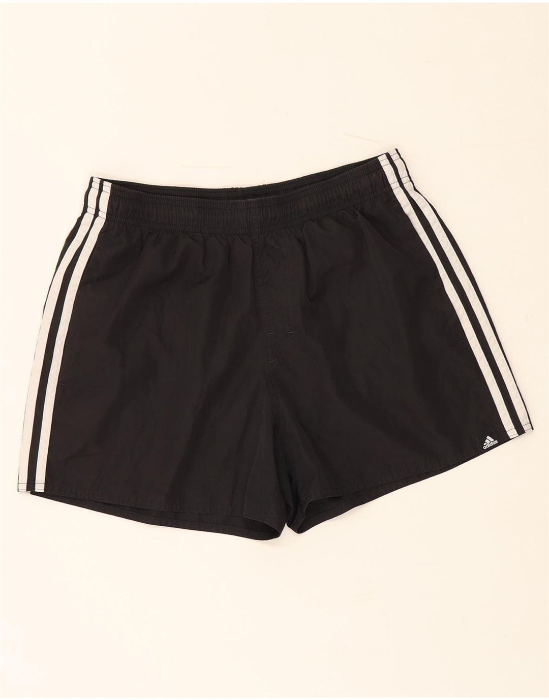 Γυναικείο αθλητικό σορτς Adidas UK 12 μεσαίο μαύρο πολυεστέρα