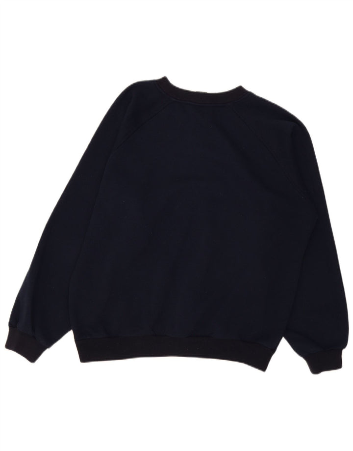 Kappa Γυναικεία φούτερ μεγάλου μεγέθους Jumper UK 14 Medium Navy Blue Polyester