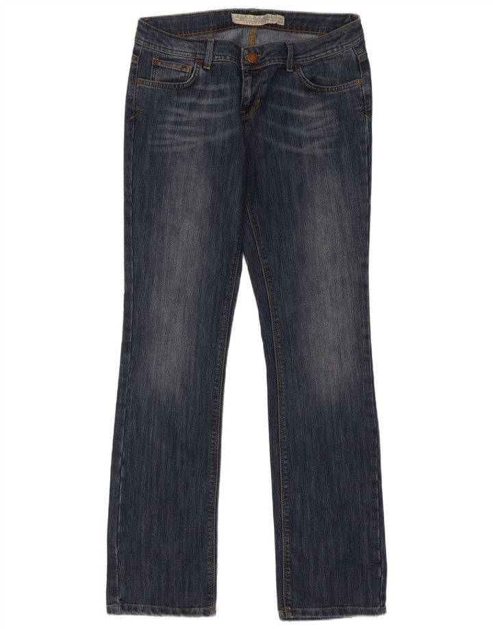 Zara Γυναικεία μποτάκια τζιν EU 42 Large W32 L32 Navy Blue Cotton