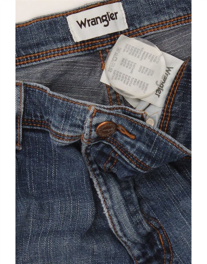 Ανδρικό τζιν Wrangler ίσιο W34 L32 Μπλε βαμβακερό