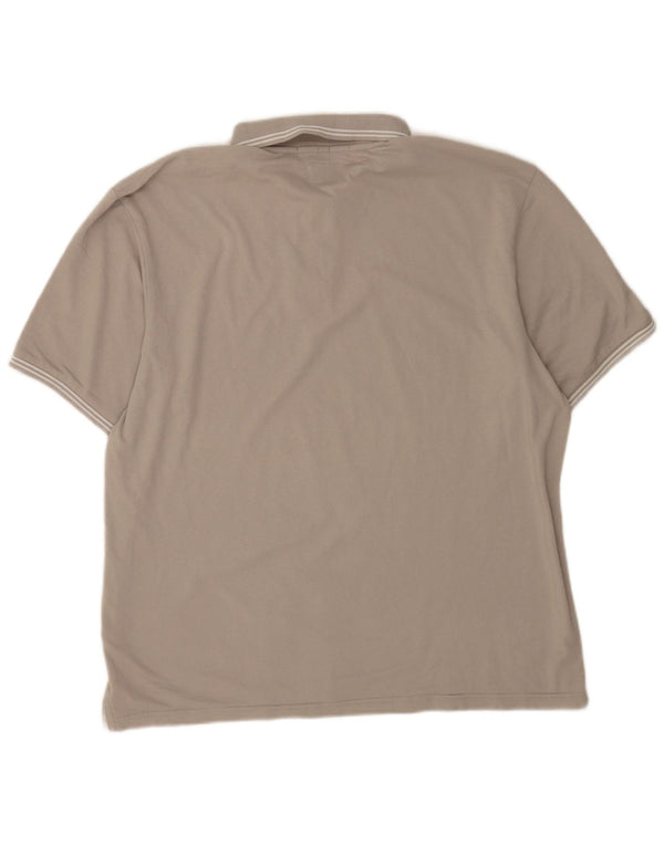 Champion Ανδρικό πουκάμισο Polo Easy Fit 3XL γκρι βαμβακερό