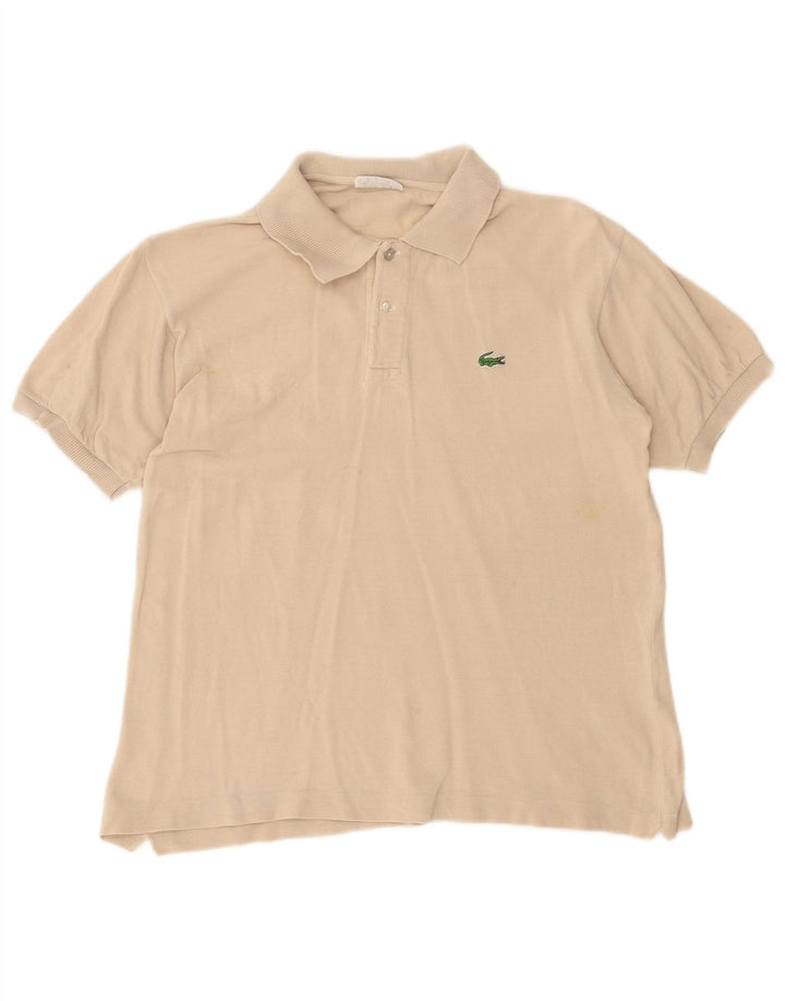 Ανδρικό πουκάμισο Polo Lacoste Chemises σε μεσαίο μπεζ