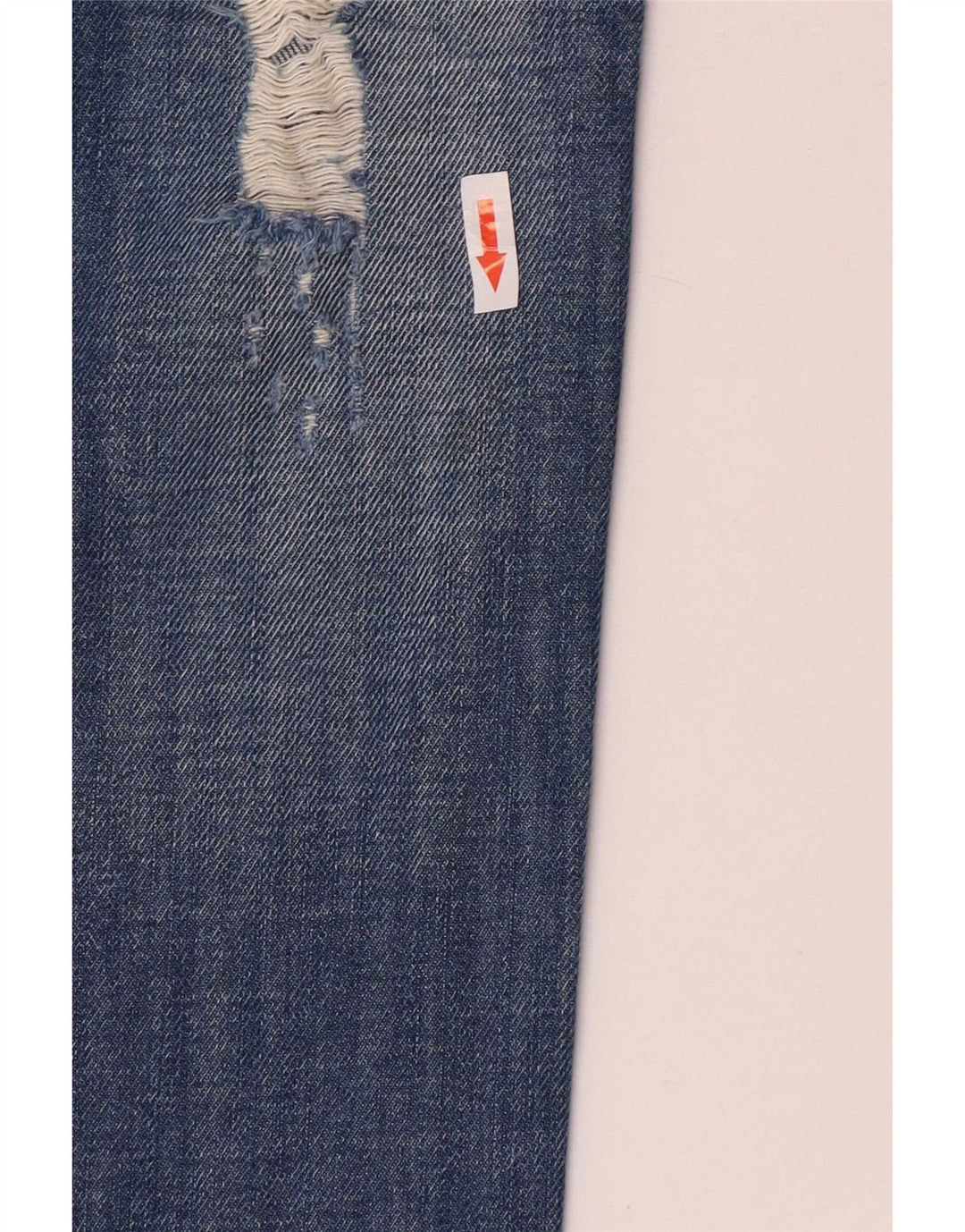 Diesel Γυναικείο Matic Distressed Slim Jeans W26 L32 Μπλε βαμβακερό