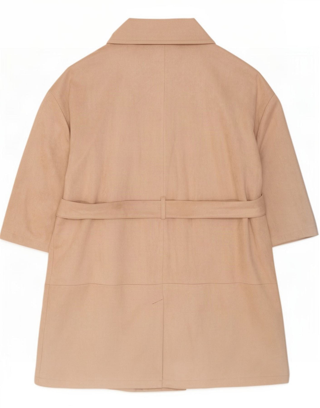 Marks & Spencer Γυναικείο παλτό με διπλό στήθος UK 24 4XL Beige Polyester