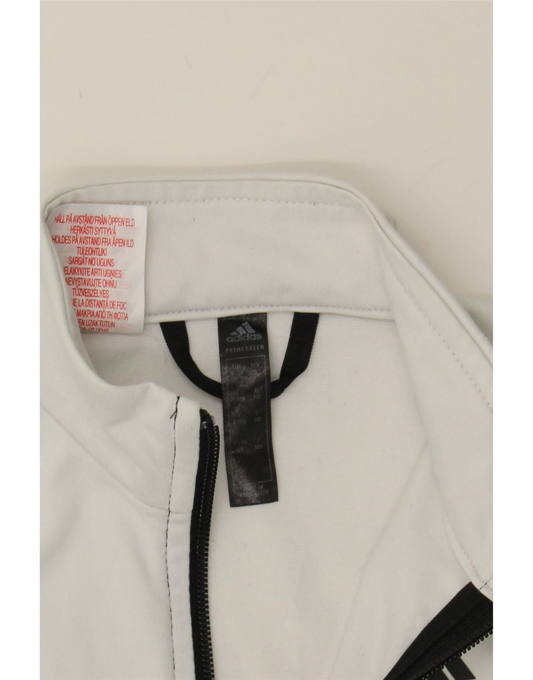 ADIDAS Boys Tracksuit Top Jacket 9-10 Years Black Colourblock Polyester Vintage Adidas and Second-Hand Adidas from Messina Hembry 